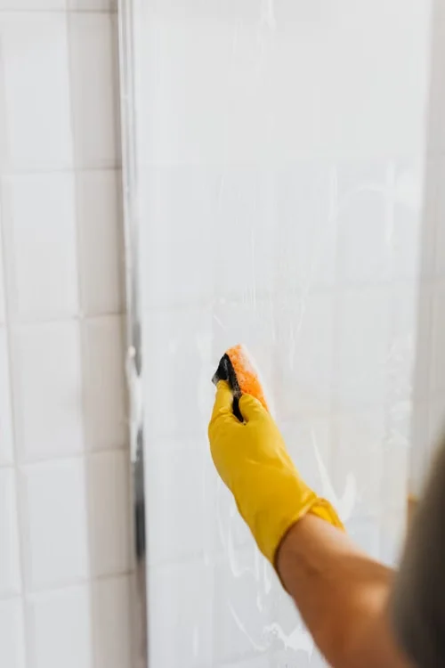 Professional washroom hygiene cleaning